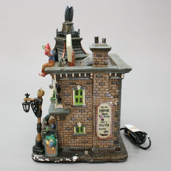 Lemax Spooky Town Zombie’s Cafe 2006 Halloween Village Collection Building 65346 - Picture 5 of 12